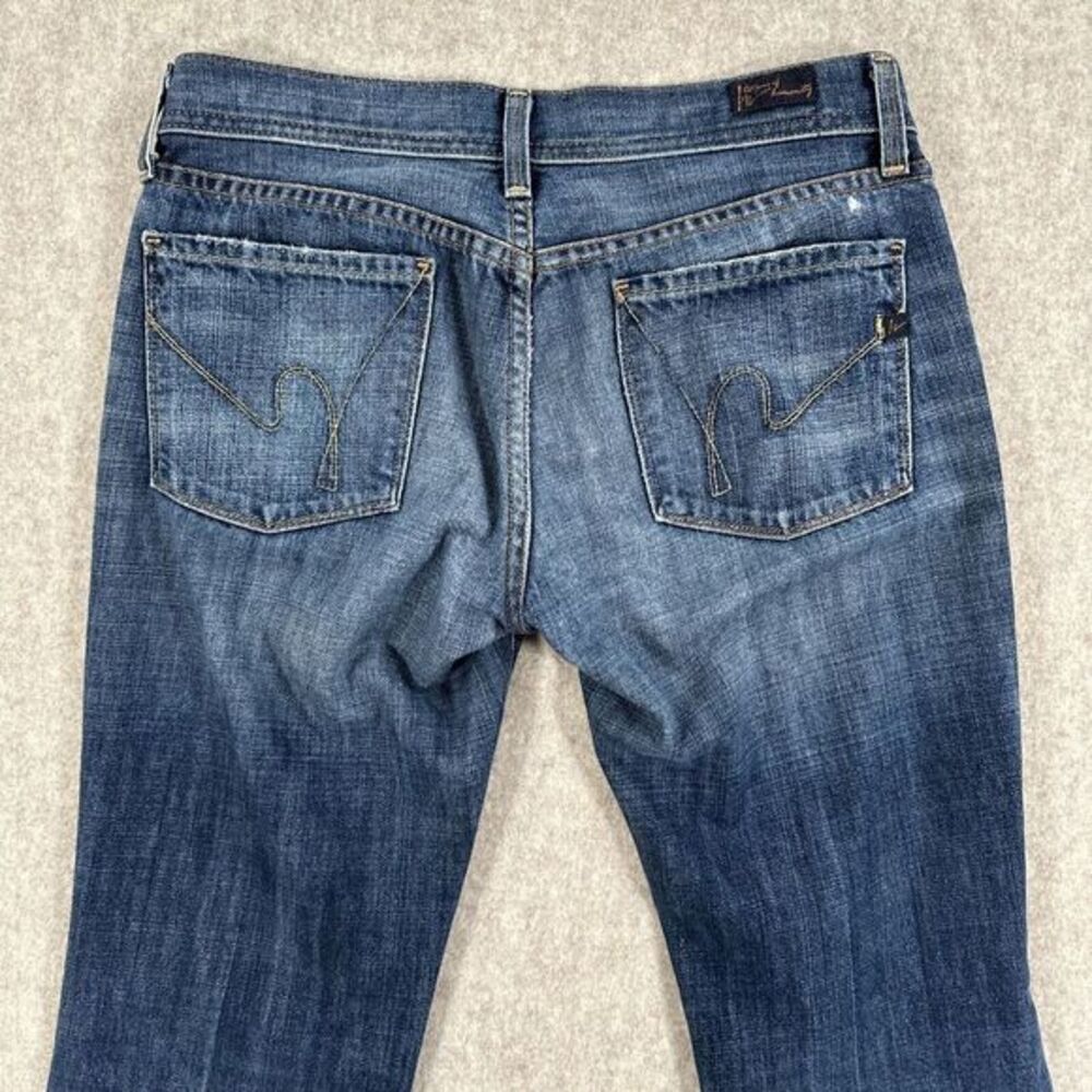 Citizens Of Humanity Blue Boot Cut Jeans - Picture 6 of 13